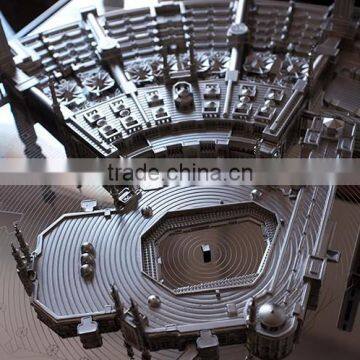 Miniature Architectural Arts & Crafts Metal Model photo-6