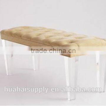 modern acrylic leisure chair long sofa from China