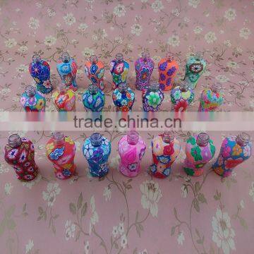 Shenzhen Lihome Factory Produce Micky Hanging Wooden Cap Car Perfume Bottle