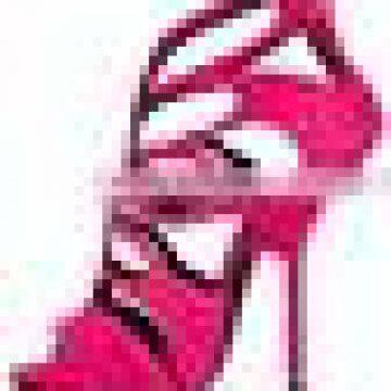 Many Color Peach Suede Leather High Heel Sandals 120mm Stiletto Summer Sandal Shoes Very Sexy