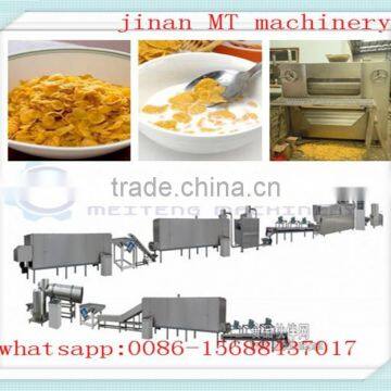 automatic wheat flakes machine cereal corn flakes making machine