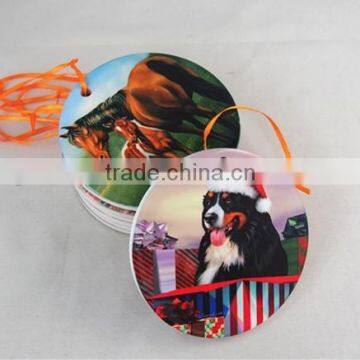 2015 newst promotional Custom Design Ceramic Wall Decor round Trivet