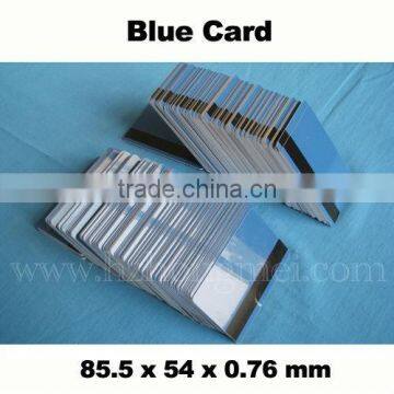 plastic card , Blue Card