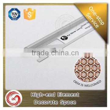 Good Quality Retail Store Aluminium Edging Metal Tile Trim photo-2