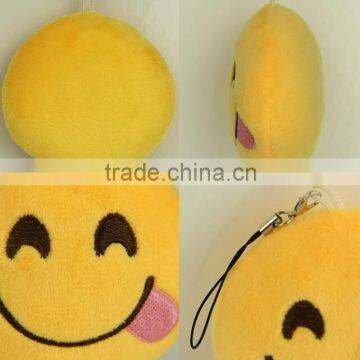 New Design Custom Plush Keychain Emoji Keychain photo-5