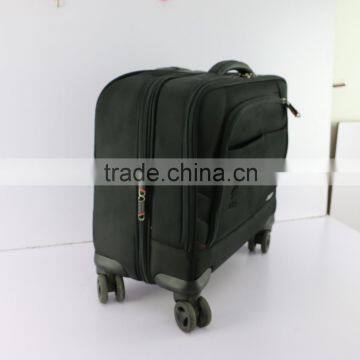 2016New Designer Trolly Bag High Quality Black Travel Spinner Upright Closeout Travel Trolly Luggage photo-3