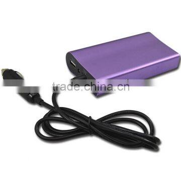 6000mAh Mini Hi-speed power bank with metal shell