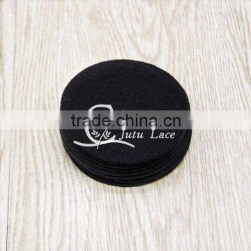 80mm Felt Circle - Black Color - None Adhesive Felt Circle - Black Felt Circle - Black Felt Hair Accessories Su