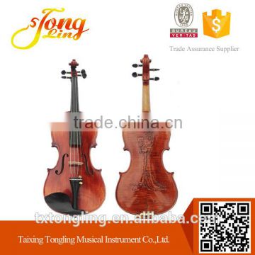 Pattern violin High-grade violin Carving violin Tongling Brand TL006