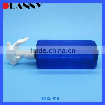 250Ml Blue Bottle With White Trigger Spray, Plasstic China Bottle With White Spray