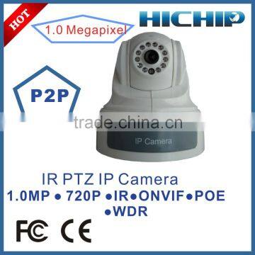 HICHIP Megapixel IR-15m WDR IP PTZ Camera , support POE