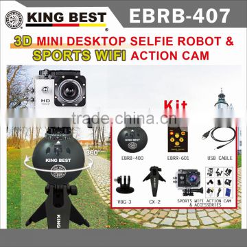 KING BEST Multifunction mini Sport Action wifi action camera HD action camera wifi action camera selfie robot