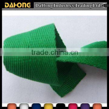 colored cotton woven high strength polyester webbing