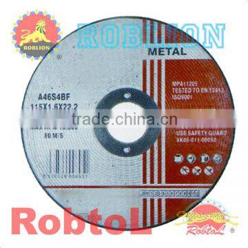 4''-7'' Alumimum Oxide Thin cutting disc for metal industrial grade (item ID:ABJQ)-MARY