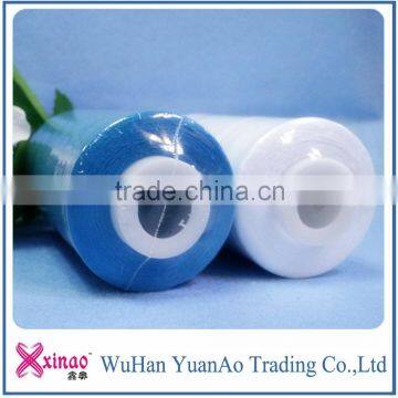 polyester thread polyester sewing thread 20s/3 5000Y on plastic cone