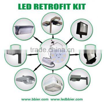 100-277VAC 120w Led Shoebox Kit Dimmable photo-3