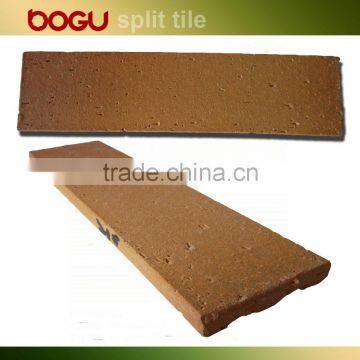 Brown ceramic handmade clinker tile india cotto