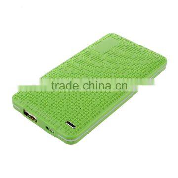 Cheap Mobile Phone Charger Colorful Portable Power Bank Charger With Led Charge Indicator