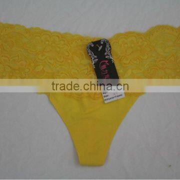 2014 Laser Cut Seamless Sexy Underwear Lace