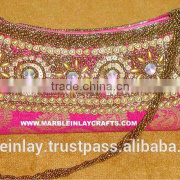 Indian Handmade Clutch Purse, Ladies Clutch Purse