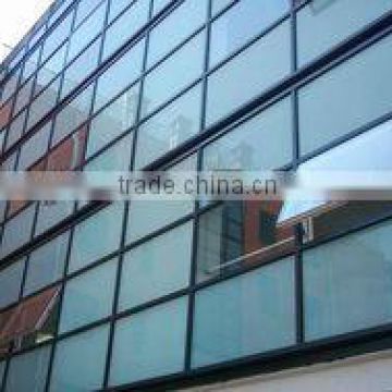 Aluminum shading curtain wall