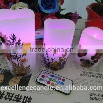 2016 Color Changing and Cheap Battery Operated Candles With Timer photo-2