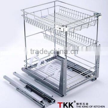 TKK Chrome Iron Dish Rack In Drawer