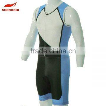2015 Hot New Products Custom Sublimation One Piece Triathlon Cycling Clothing