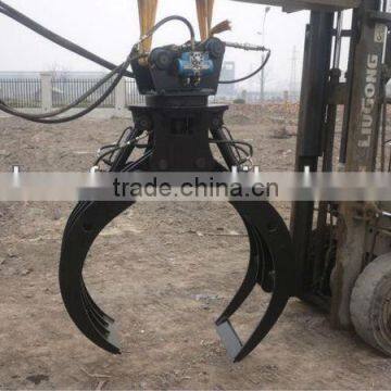 SF Log Grab/ Timber Grab/ Hydraulic Grab/ Rotating Grab Fit for Excavator or Loader photo-4