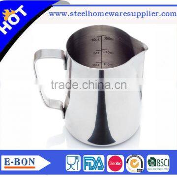 Hot sale customized logo stainless steel milkshake cup/mug