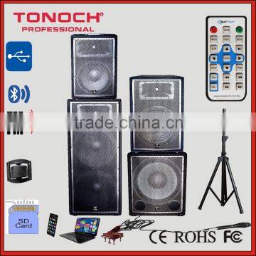 Good Sound Quality Wood Bluetooth Speaker Box With Usb Fm Bluetooth REMOTE CONTROL SD photo-4