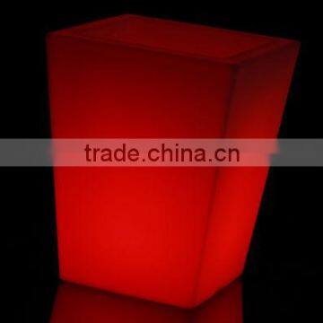 GR1240 LED illuminated Plastic Flower Pot/Planter, Garden Pot/Planter