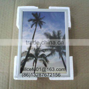 popular silver pvc plastic photo picture frame