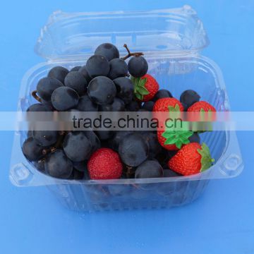 High Quality Clamshell Blister Plastic packaging container for berry 1500gram