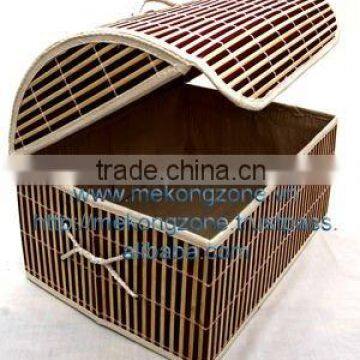 Foldable laundry storage basket