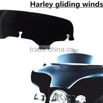 7" Smoke Windshield Fairing Front Windscreen Fits For Harley FLHX Touring Electra Street Glide