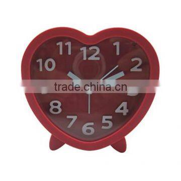 Candy Color Heart Shape Index Alarm Clock photo-5