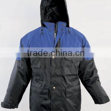 Workwear winter parka with waterproof and breathable