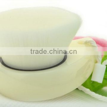 New Design 450000pcs the Finest Synthetic Hair Free Sample Light Yellow Washing Face Brush