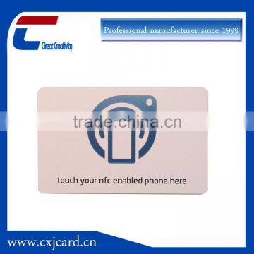 High quality custom rfid NFC card for mobile phone application