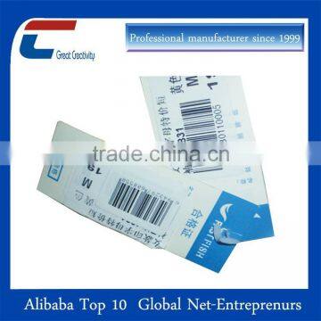 Rfid Smart tag clothing labels with chip