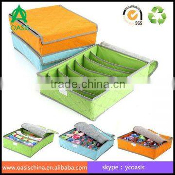 7 form non- woven storage box/Good design 7 Grid non woven Storage box