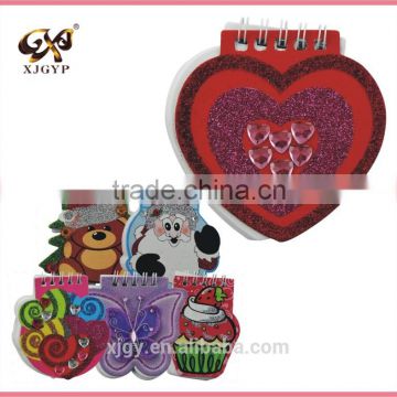 high quality memo pads/gift memo pad/fruit shape memo pad