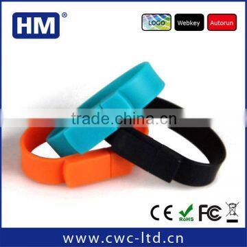 wholesale special gift bracelet usb 3.0 for promotion 1gb/2gb/4gb/8gb/16gb/32gb/64gb