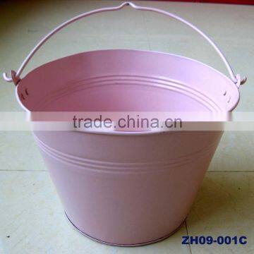 zinc flower bucket