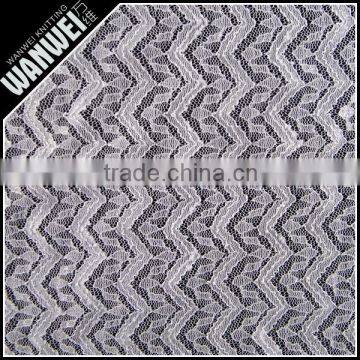 White Fringe With Bright Yarn New Style Hot Selling Can Make Any Color for Bridal Dressing Nylon Cotton Lace Fabric Wholesale photo-6