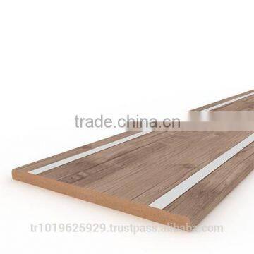 pvc coated mdf kitchen cabinet door panel