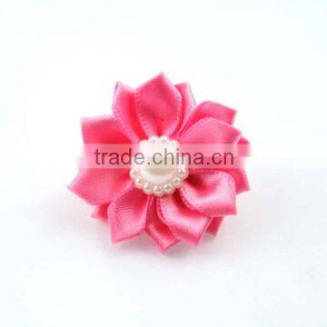 Satin Ribbon Flowers Rhinestone photo-4