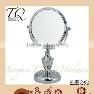 Classcial desktop free standing makeup mirror