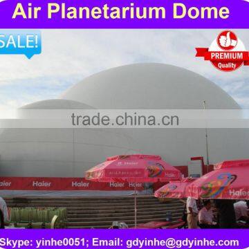 2016 Giant white inflatable sphere dome for parties and events, air planetarium dome